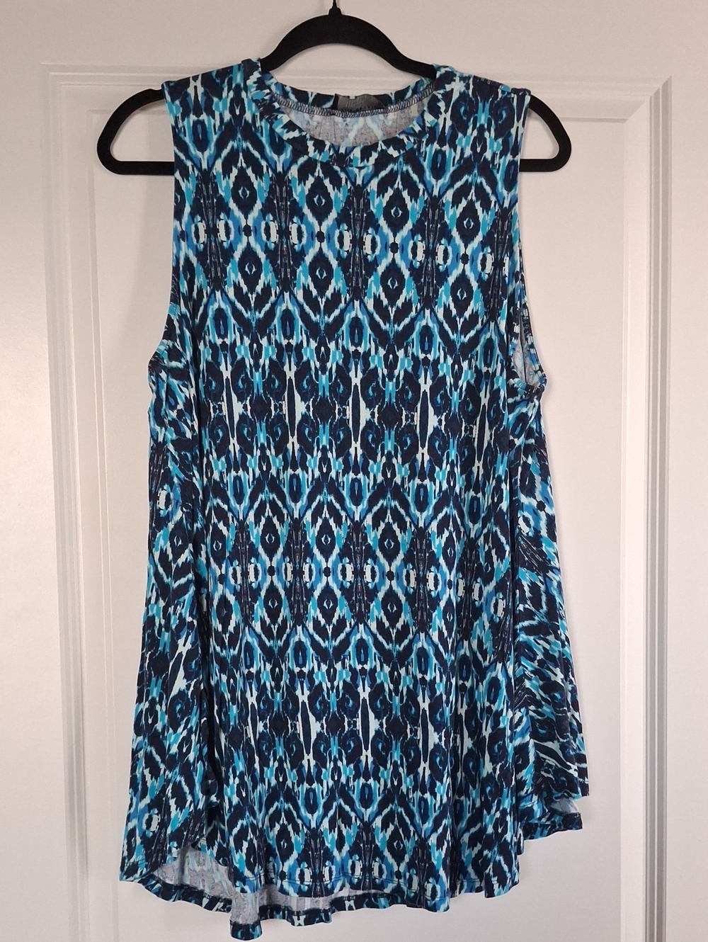 Lane Bryant Blue Swing Tank